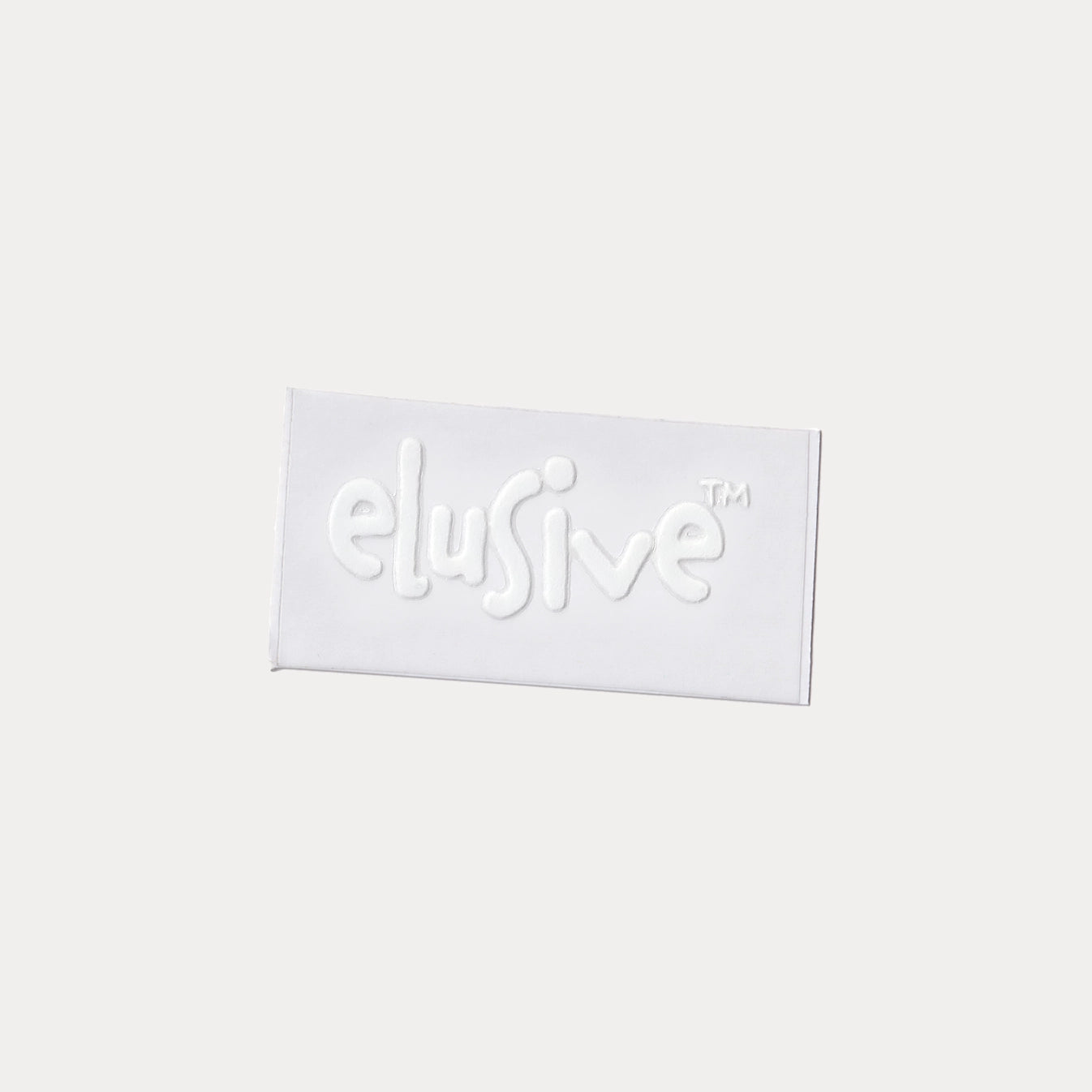 3D LOGO DECAL - White