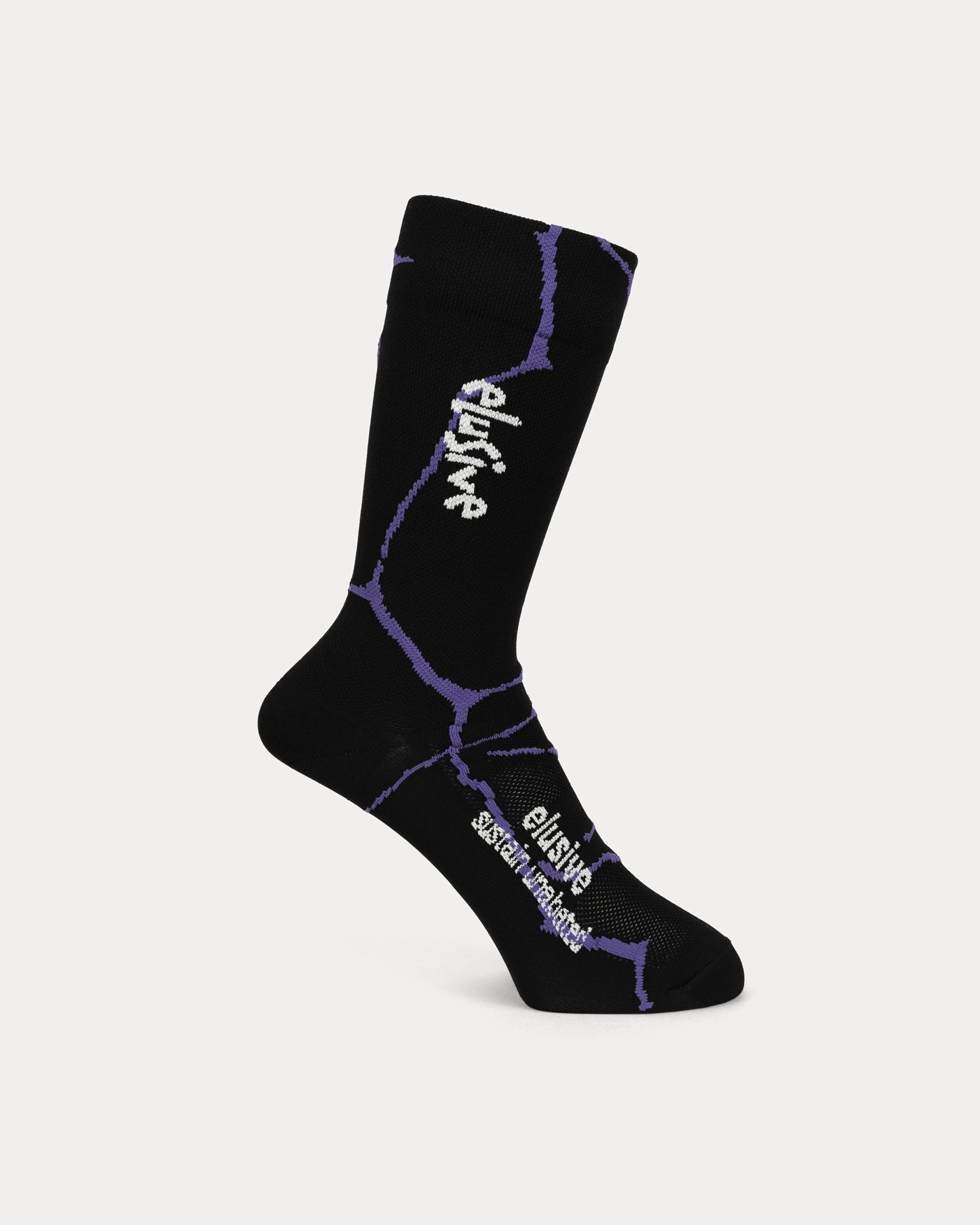 DIVISION ONE Perception socks - Black/Purple